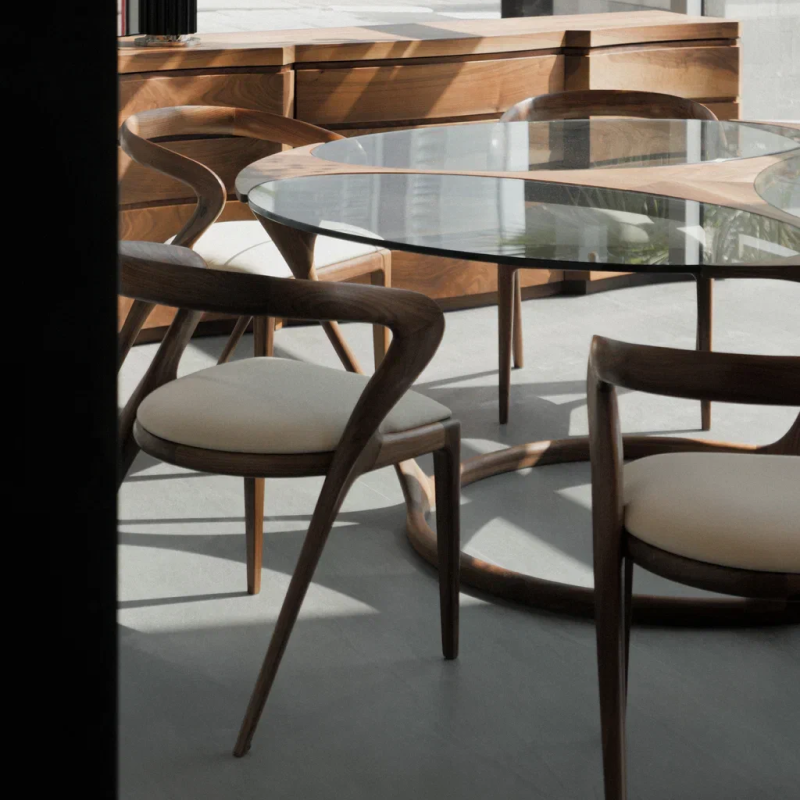 Tables and chairs
