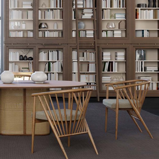 Tables and chairs
