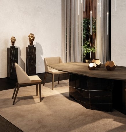 Tables and chairs