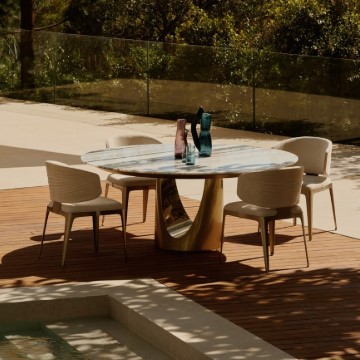 Tables and chairs