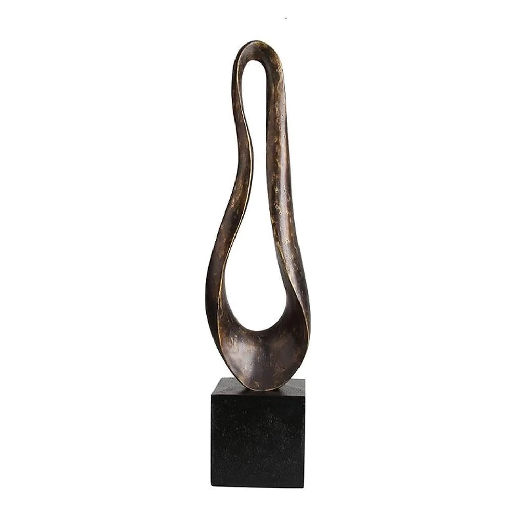 Bronze abstract sculpturefa