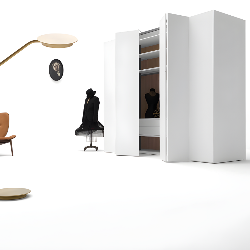Lacquered Camerino Wardrobe
