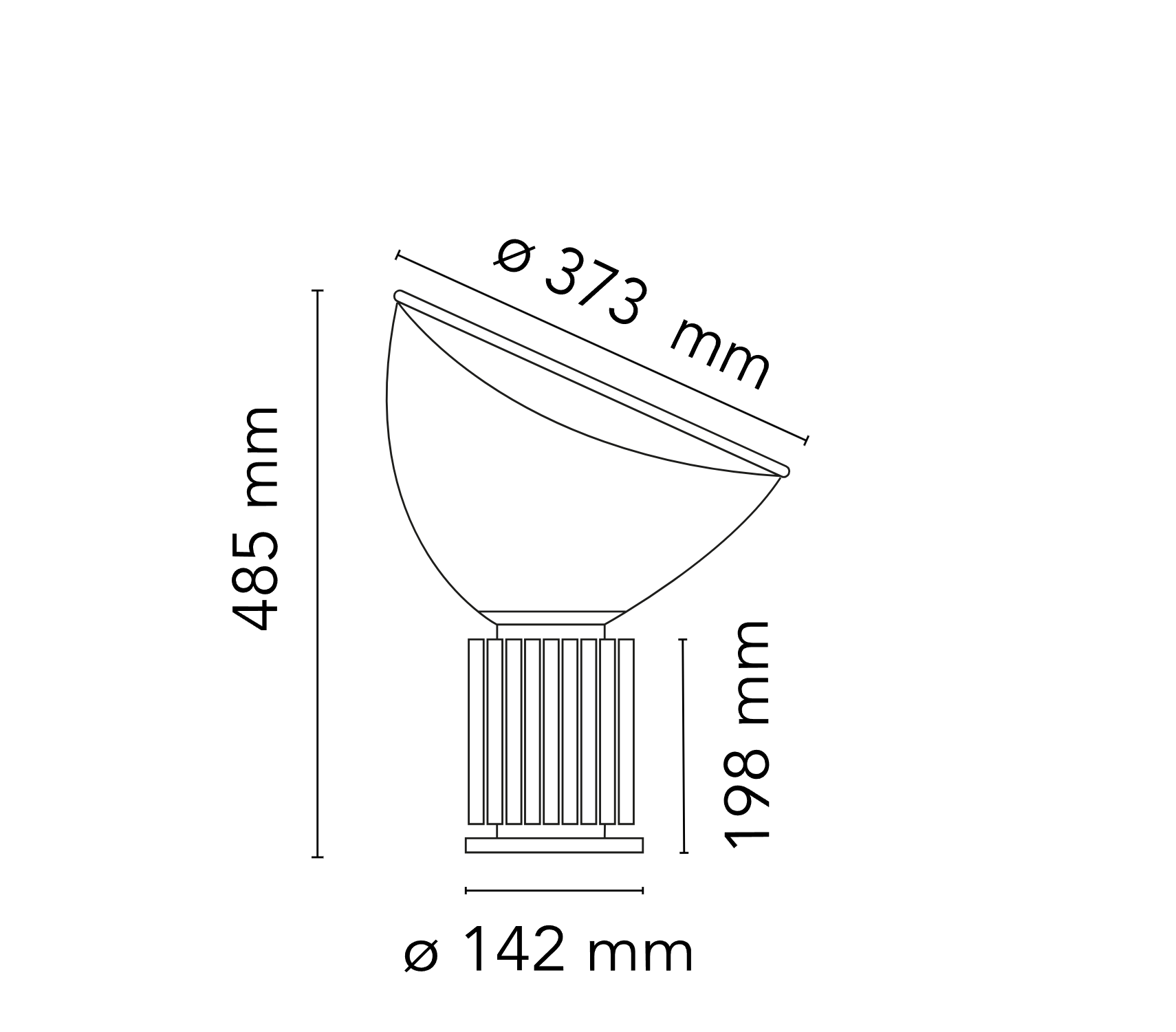 Table Lamp Taccia Small