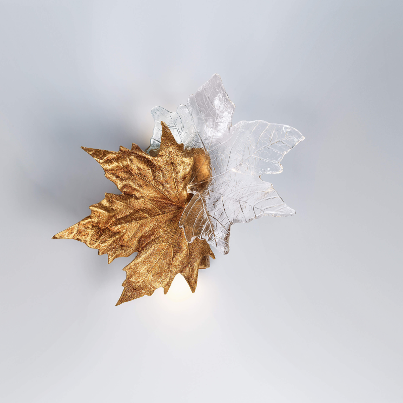 Sconce Folio Leaves Couple