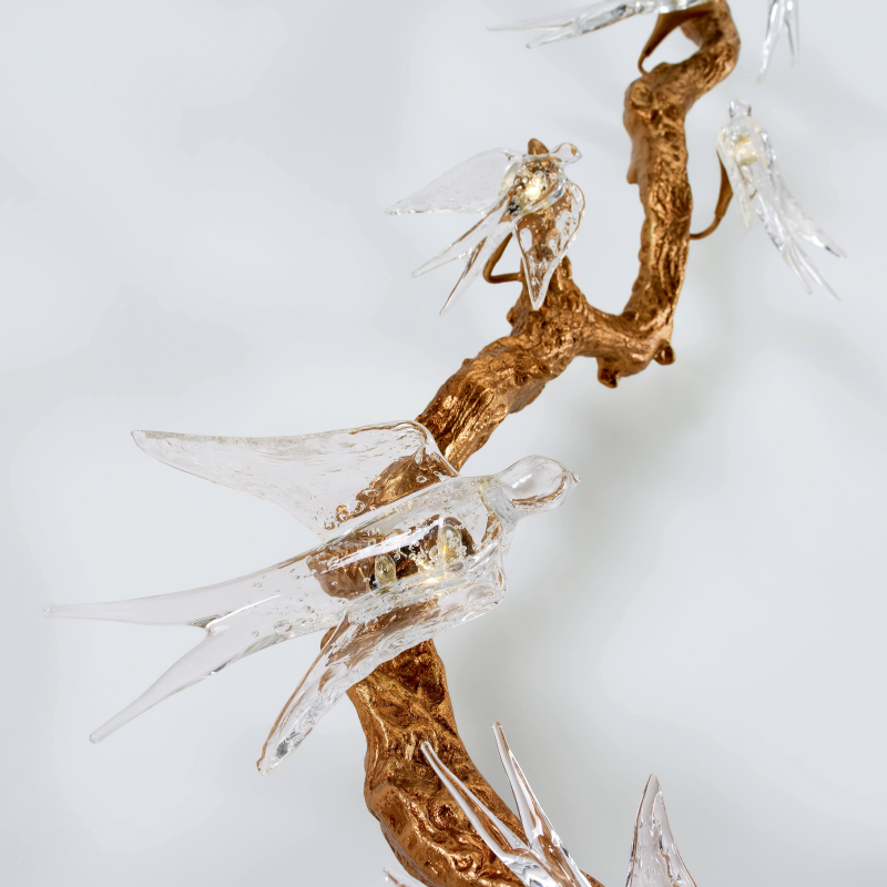 Sconce Voa Flock