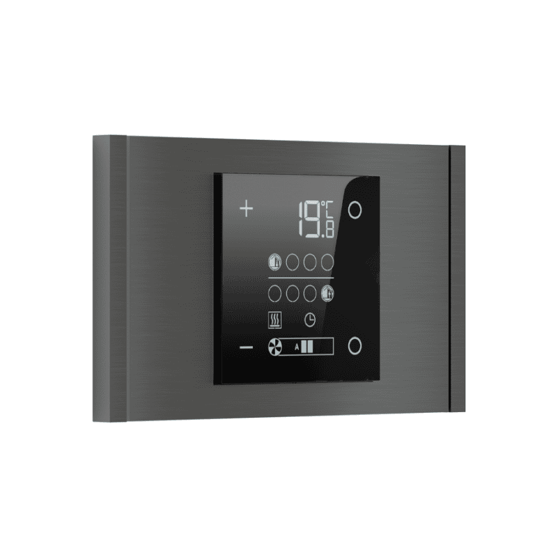 Signum Room thermostat for rectangular wall-box