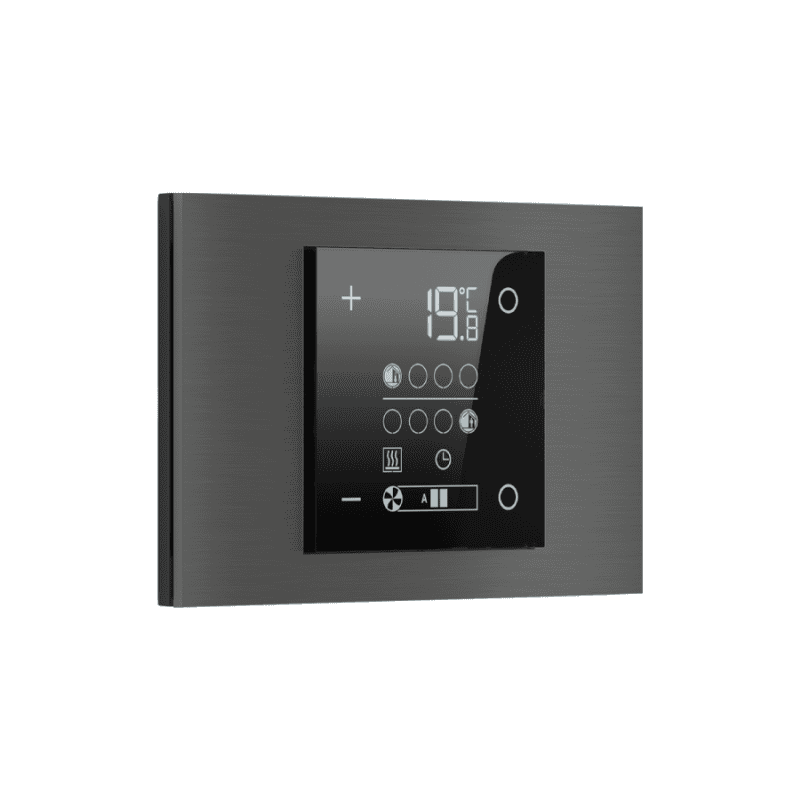 Signum Room thermostat for rectangular wall-box