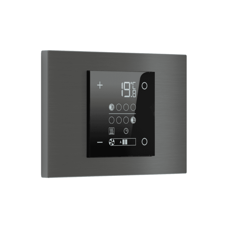 Signum Room thermostat for rectangular wall-box