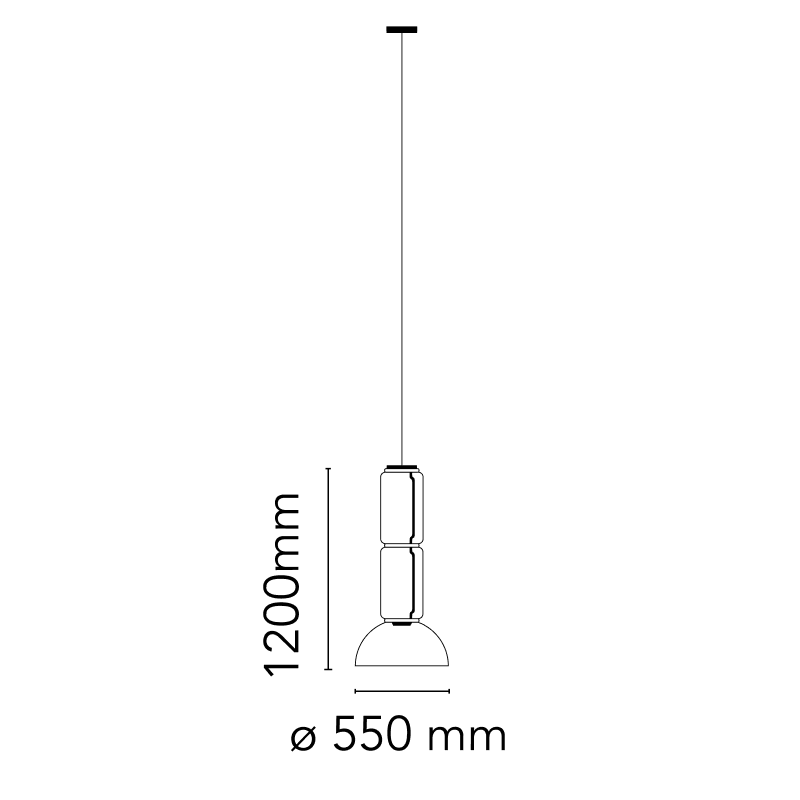 Noctambule Suspension 2 Low Cylinder Bowl