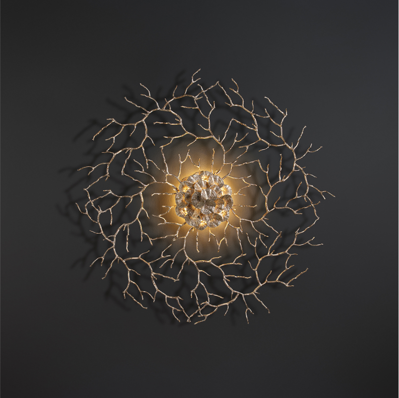 Sconce Coral Zoa Eye Large