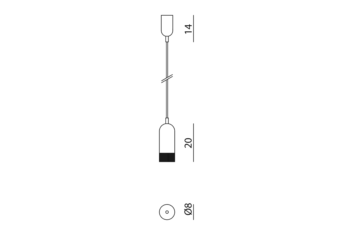 Maddy suspension lamp