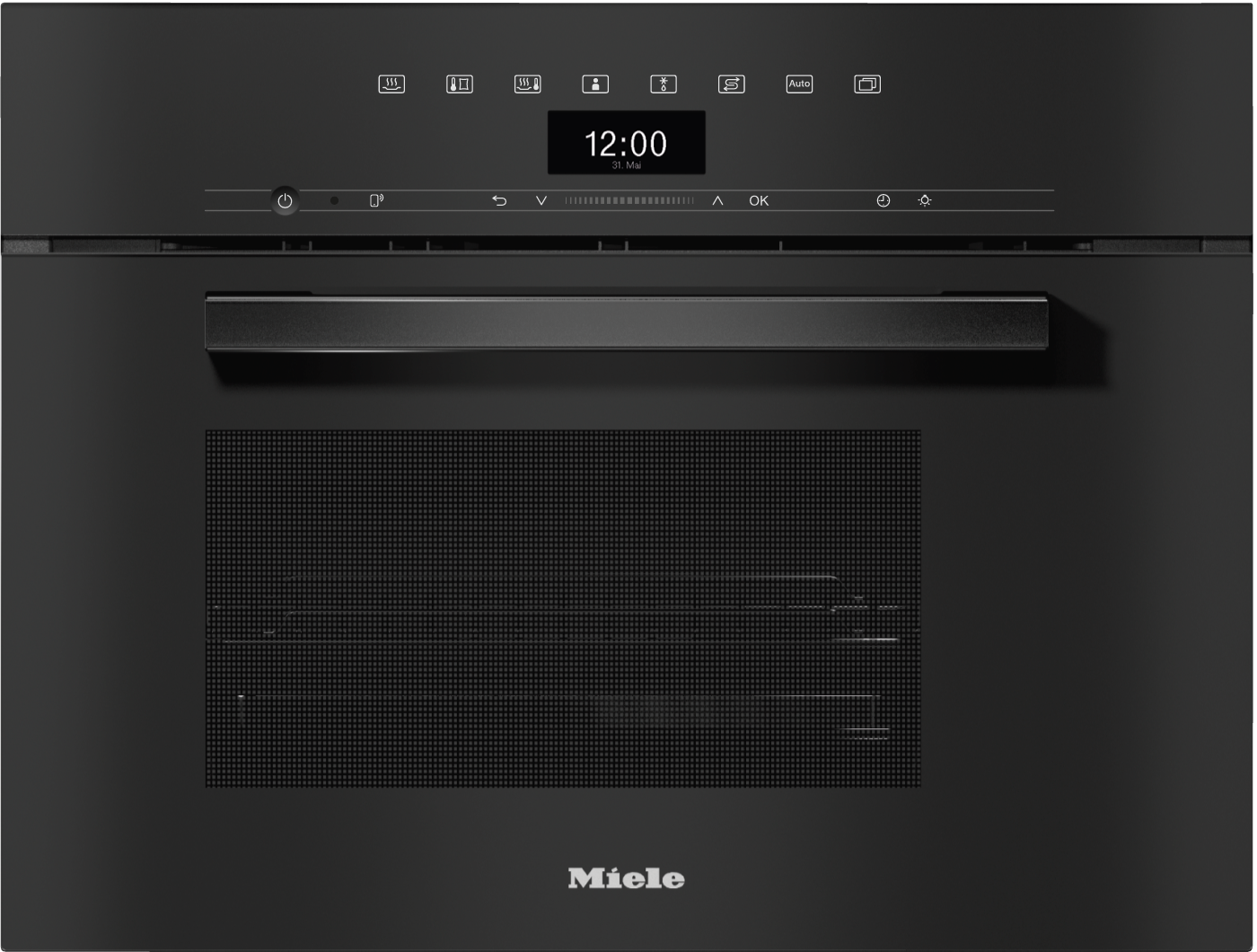 DG 7440Built-in steam oven for healthy cooking with automatic programmes, networking and sous-vide cooking.