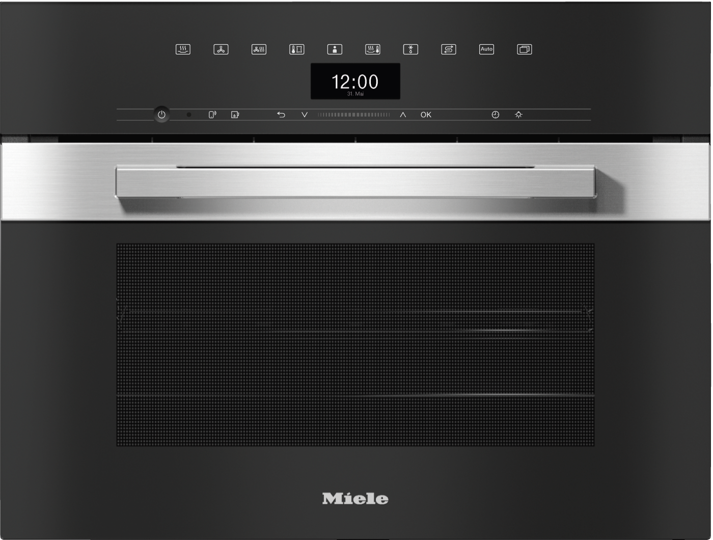 DGC 7440 HC ProCompact combination steam oven for steam cooking, baking, roasting with networking + HydroClean.