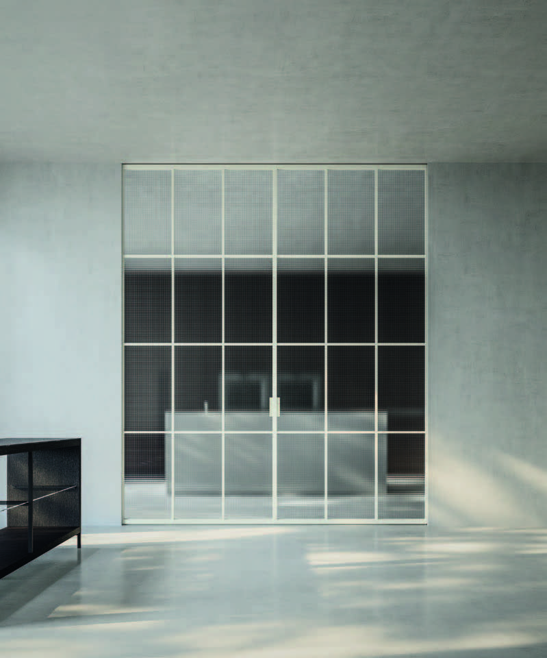 Sliding inside the wall door Officina
