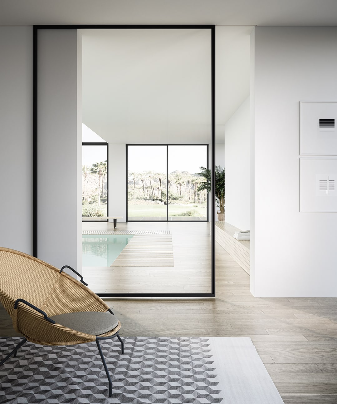 Sliding door Quadra