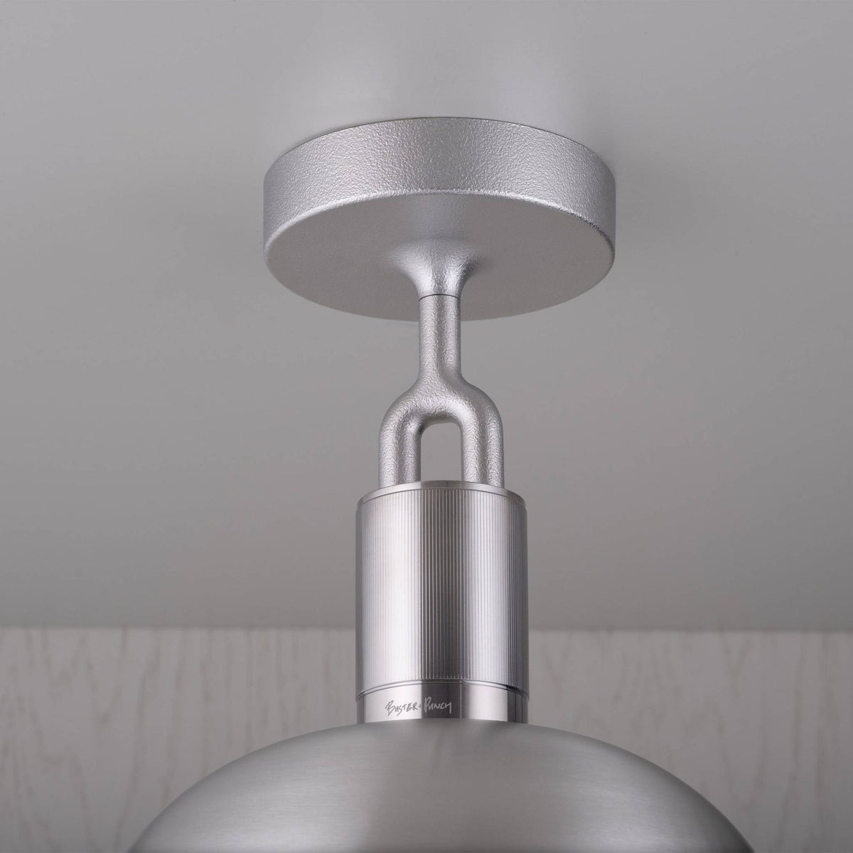 Forked Ceiling / Shade / Globe / Smoked / Medium