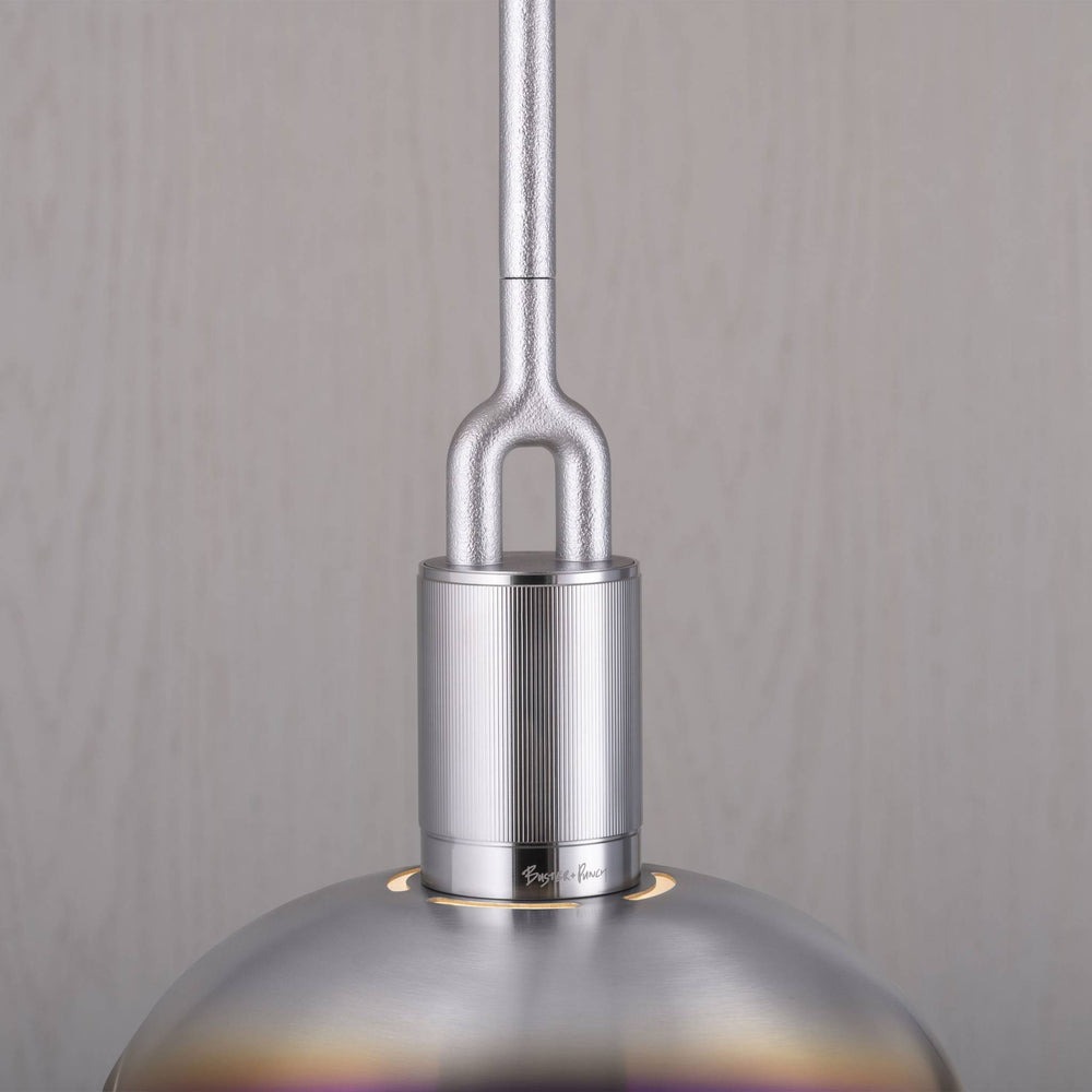 Forked Pendant / Shade / Globe / Opal / Large