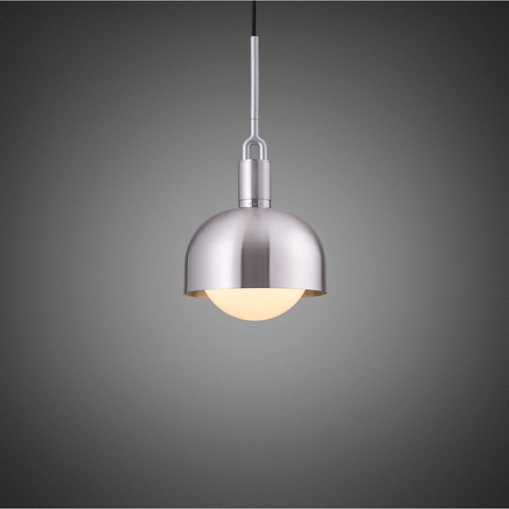 Forked Pendant / Shade / Globe / Opal / Medium