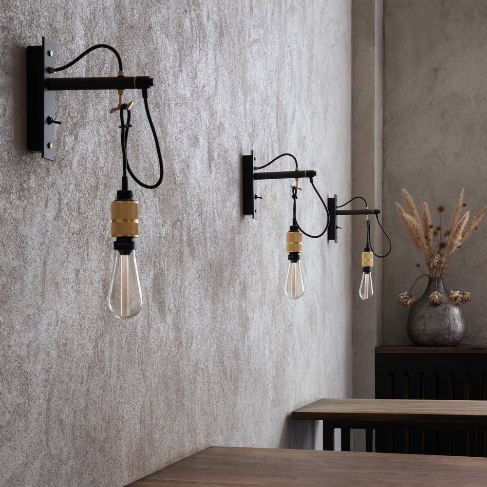 Hooked Wall / Nude / Graphite / Brass