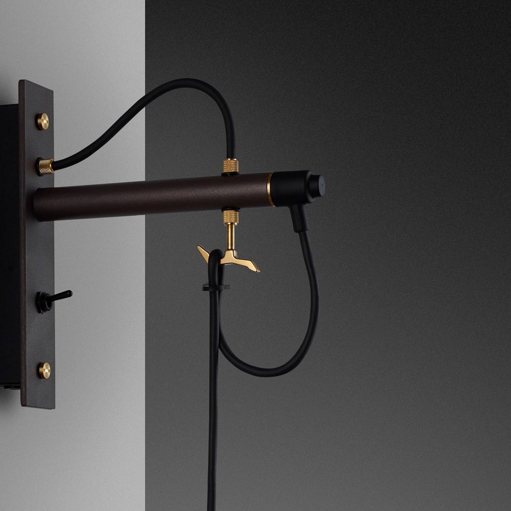 Hooked Wall / Nude / Graphite / Brass