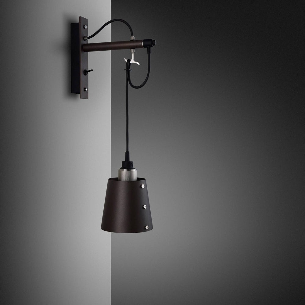 Hooked Wall / Small / Graphite / Steel