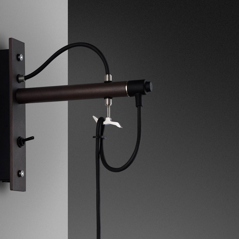 Hooked Wall / Small / Graphite / Steel