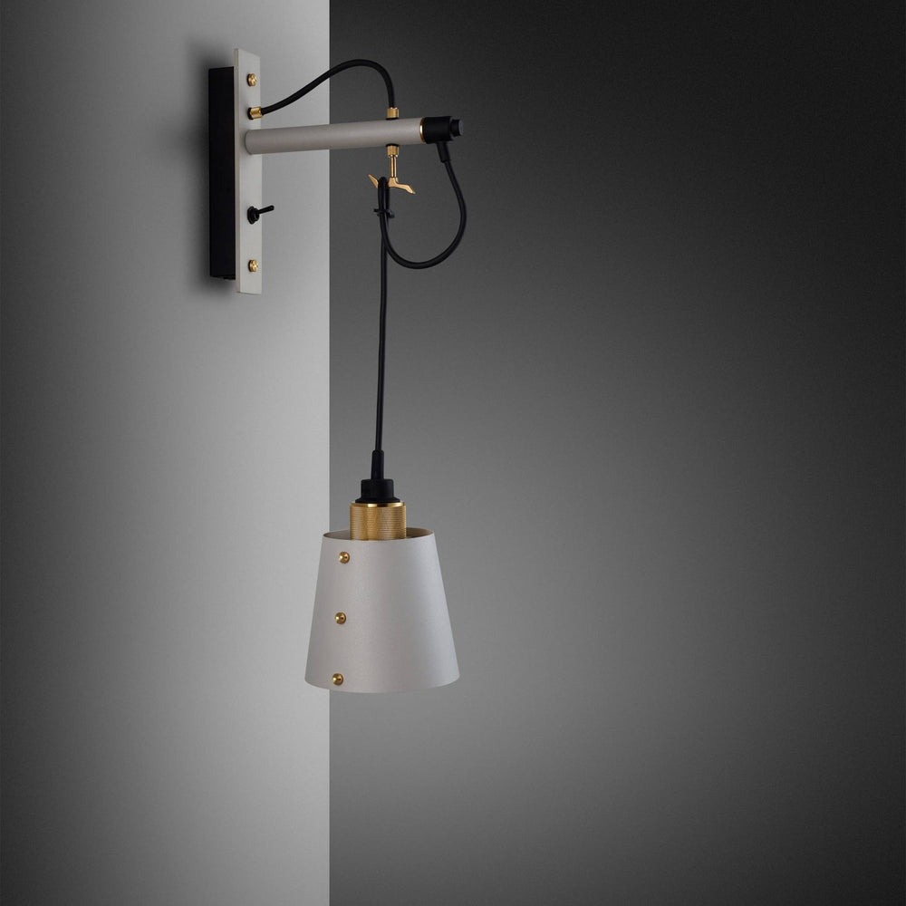 Hooked Wall / Small / Stone / Brass