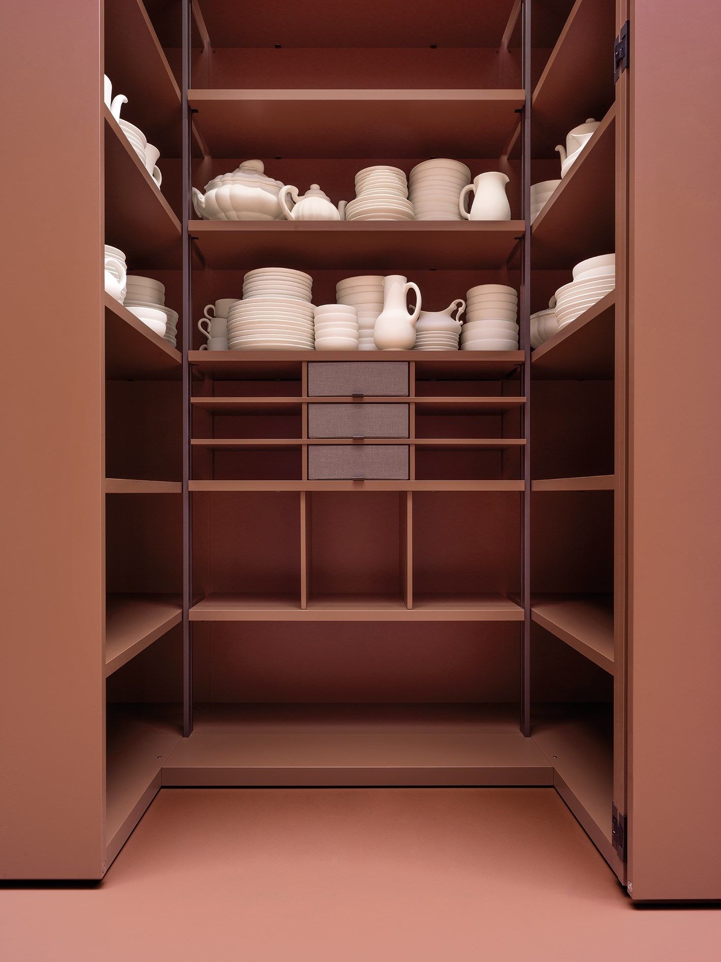 Glass Camerino Wardrobe