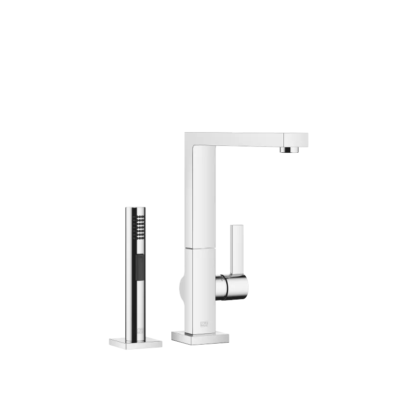 LOT Single-lever mixer with rinsing spray set
