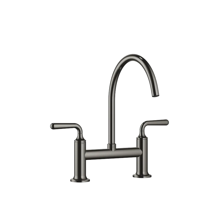 VAIA Two-hole bridge mixer modern for rinsing/Profi spray