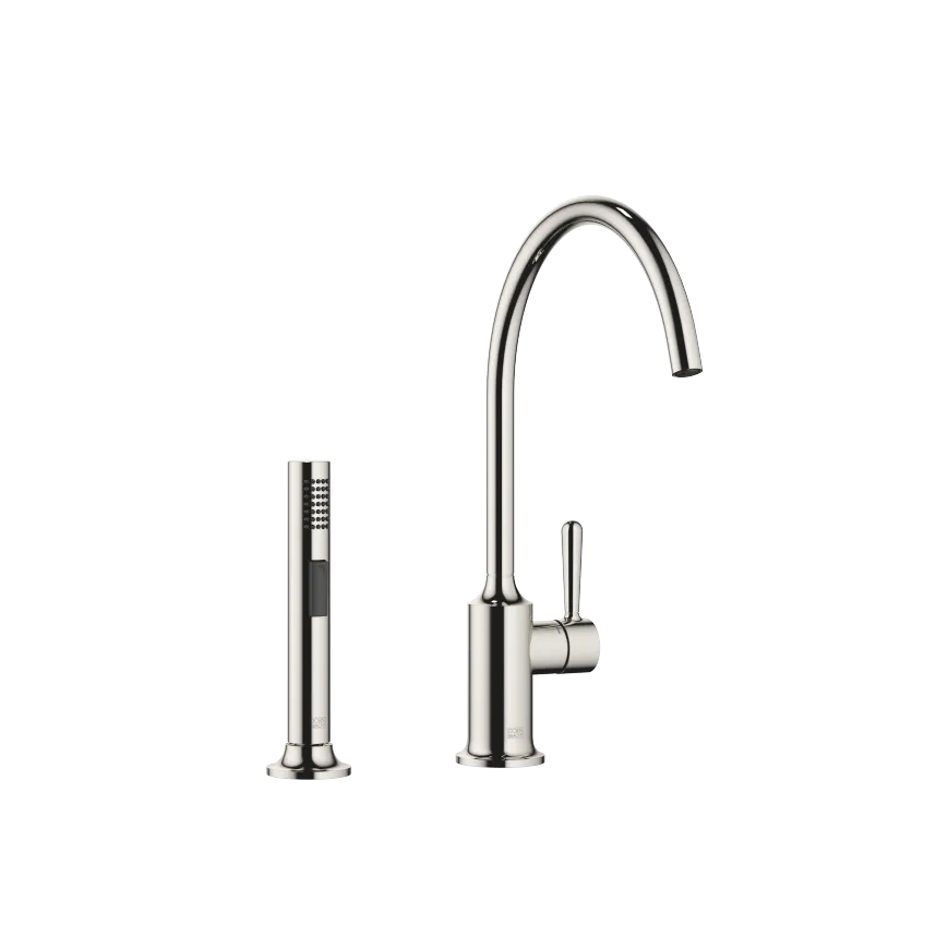 VAIA Single-lever mixer long with line rinsing spray set