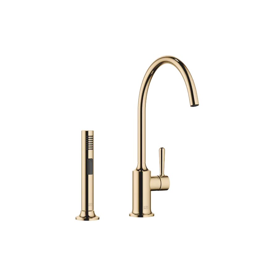VAIA Single-lever mixer long with line rinsing spray set