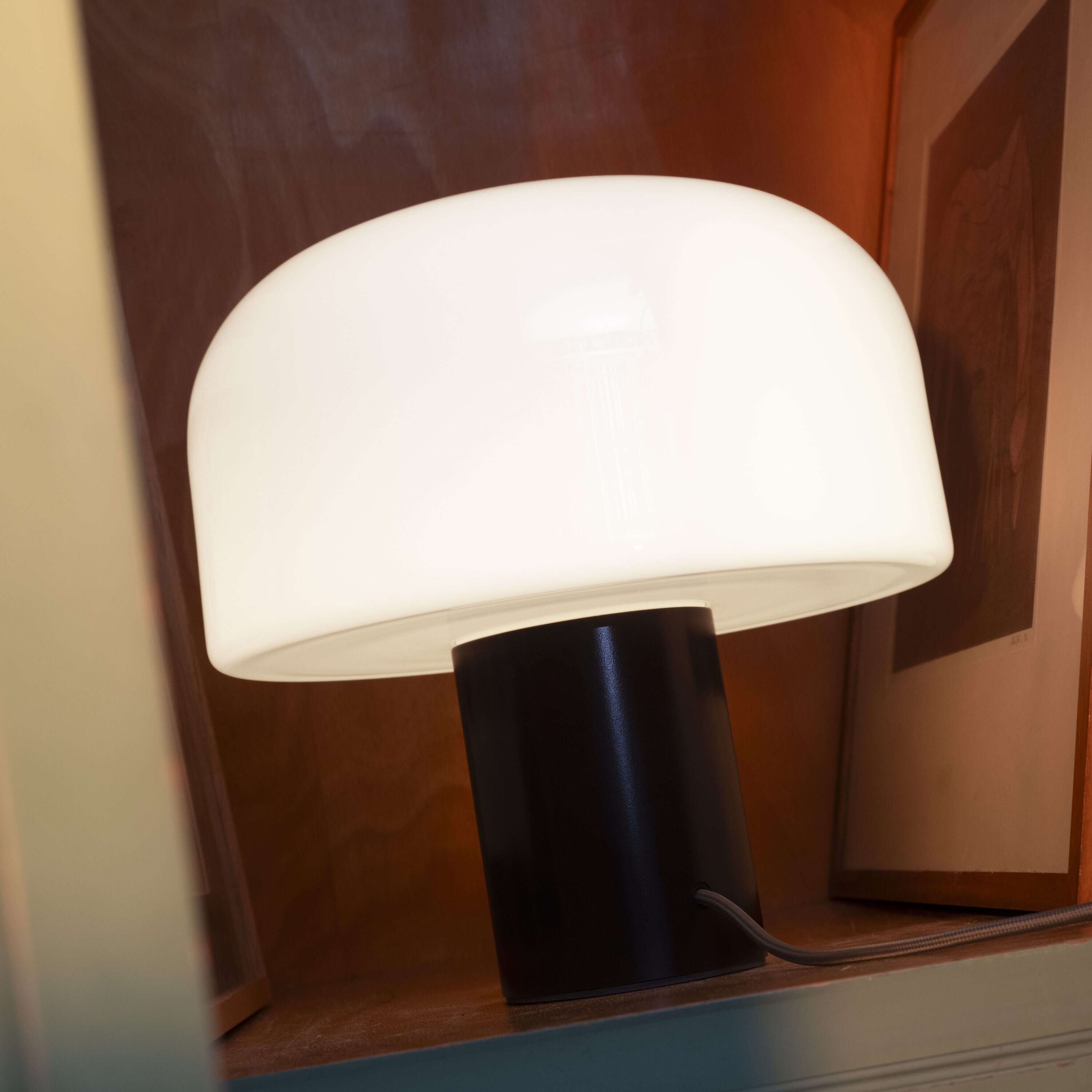 Bellhop Glass Table Lamp