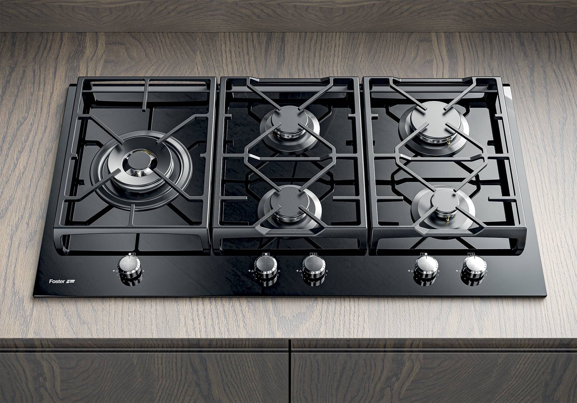 Cooker hob Power Glass
