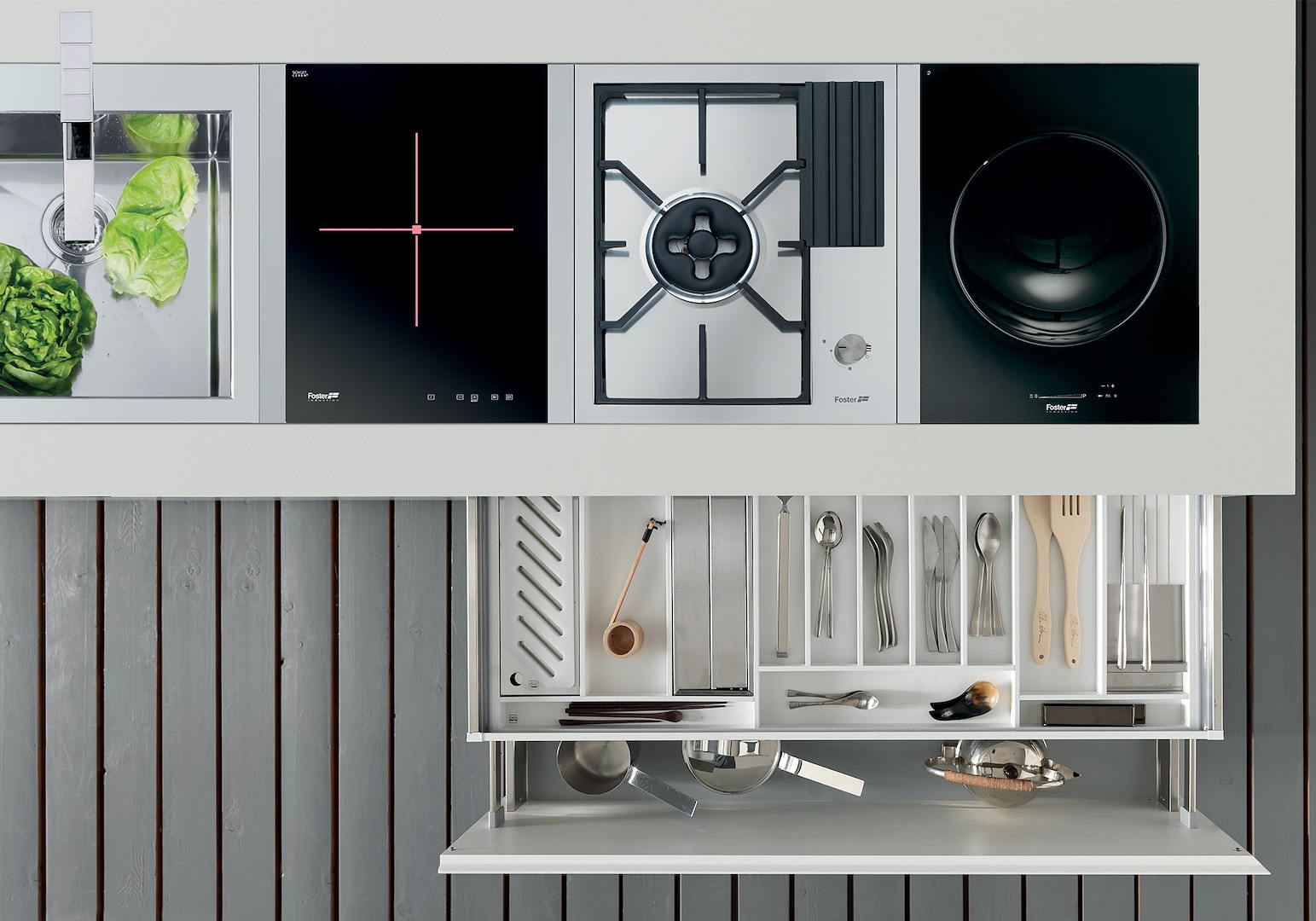Cooker hob S4000 Domino Induction