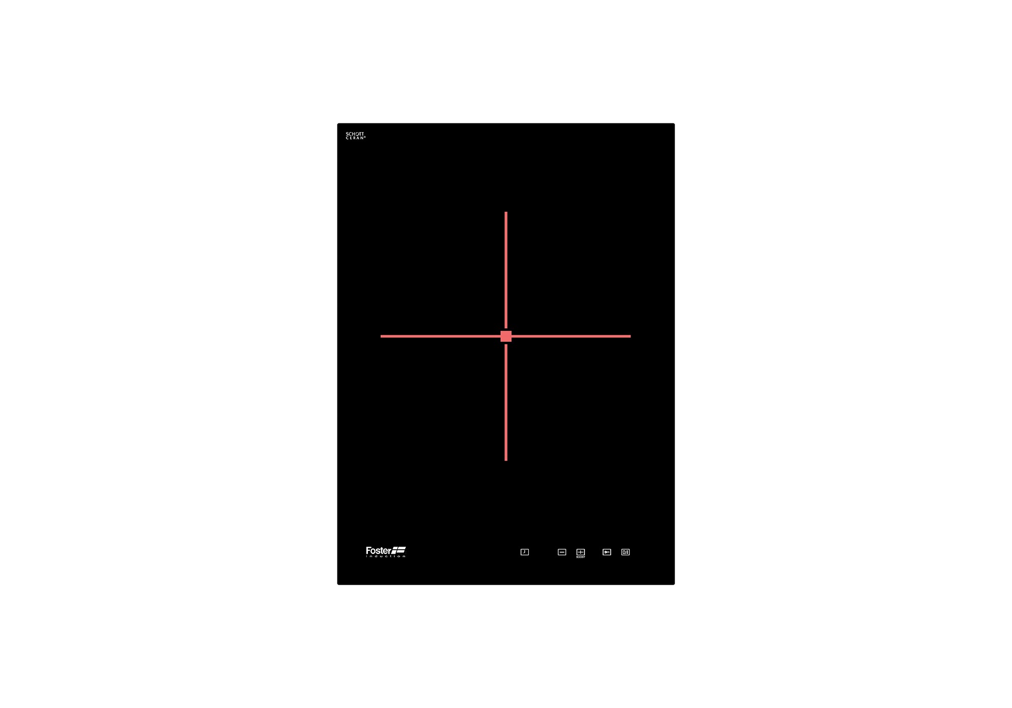 Cooker hob S4000 Domino Induction