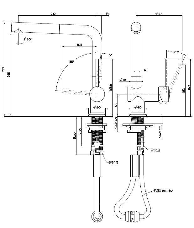 Mixer Tap Gamma