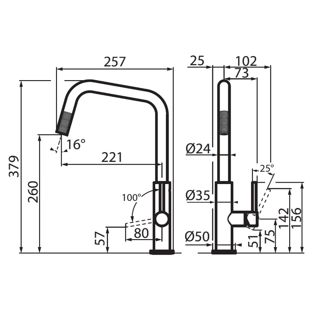 Mixer Tap KS Plus