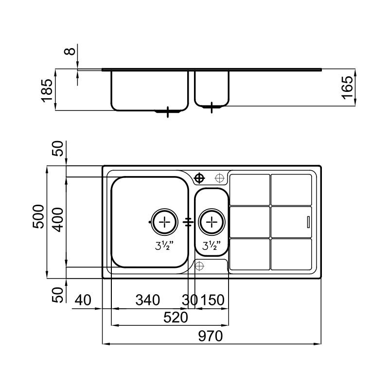 Sink F300