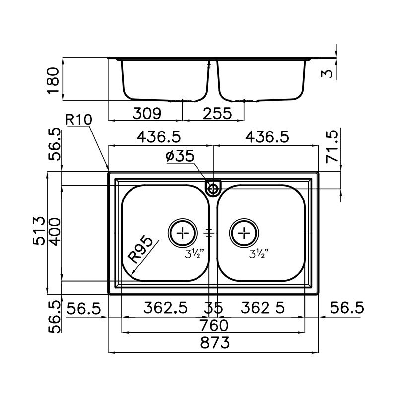Sink Foster Marine
