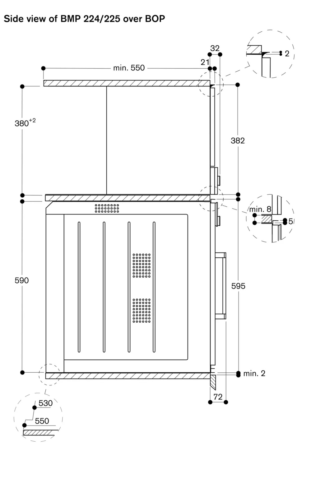 Gaggenau 200 series built-In Microwave with grill