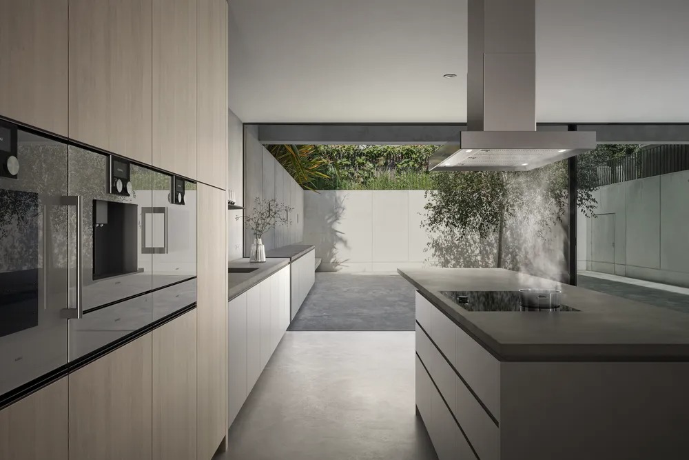 Gaggenau 200 series island cooker hood