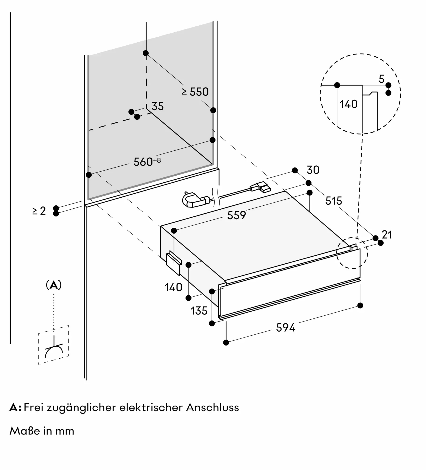 Gaggenau Minimalistic Series Vacuum Sealing Drawer