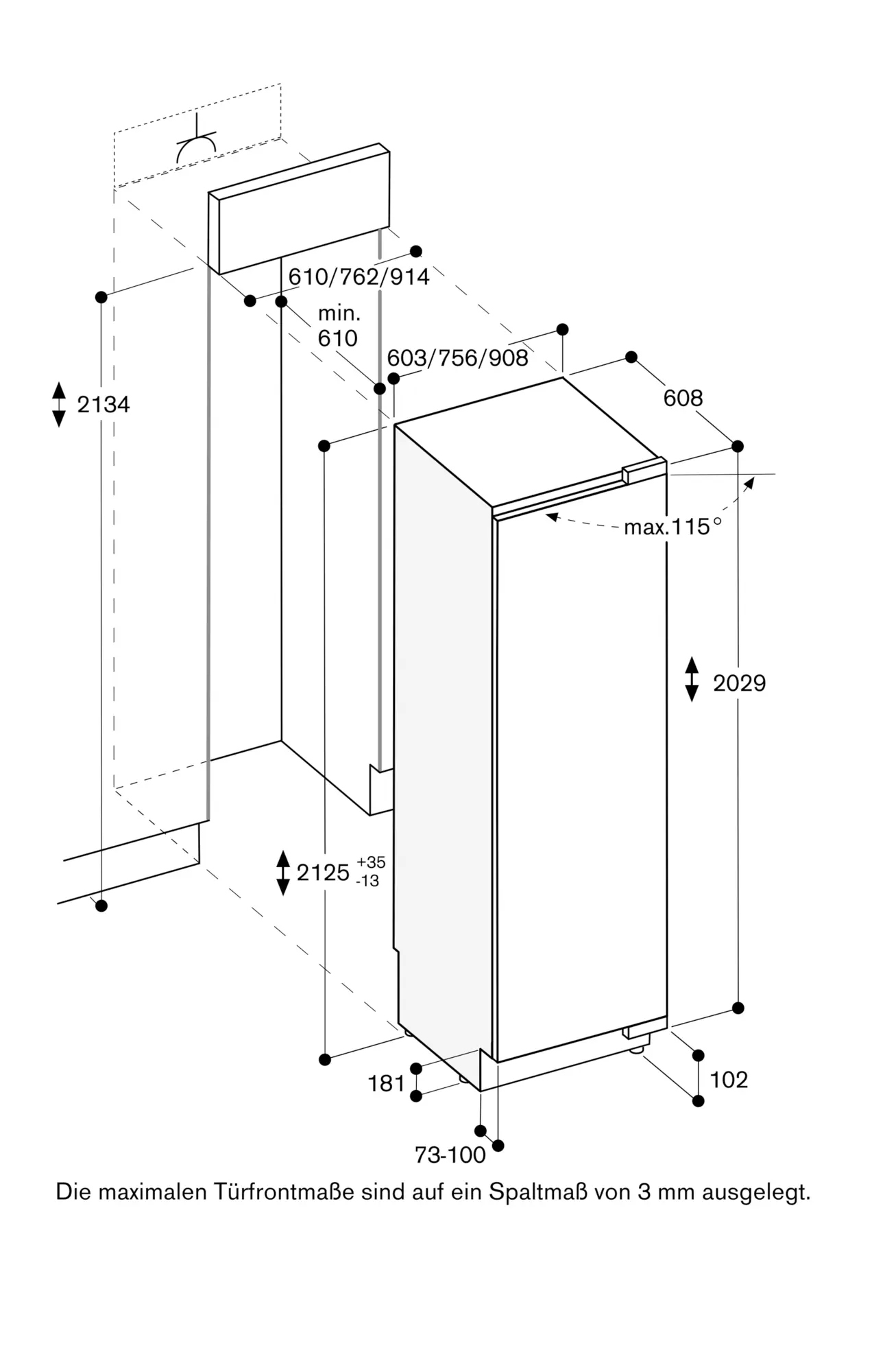 Gaggenau Series 400 Vario Refrigerator 462