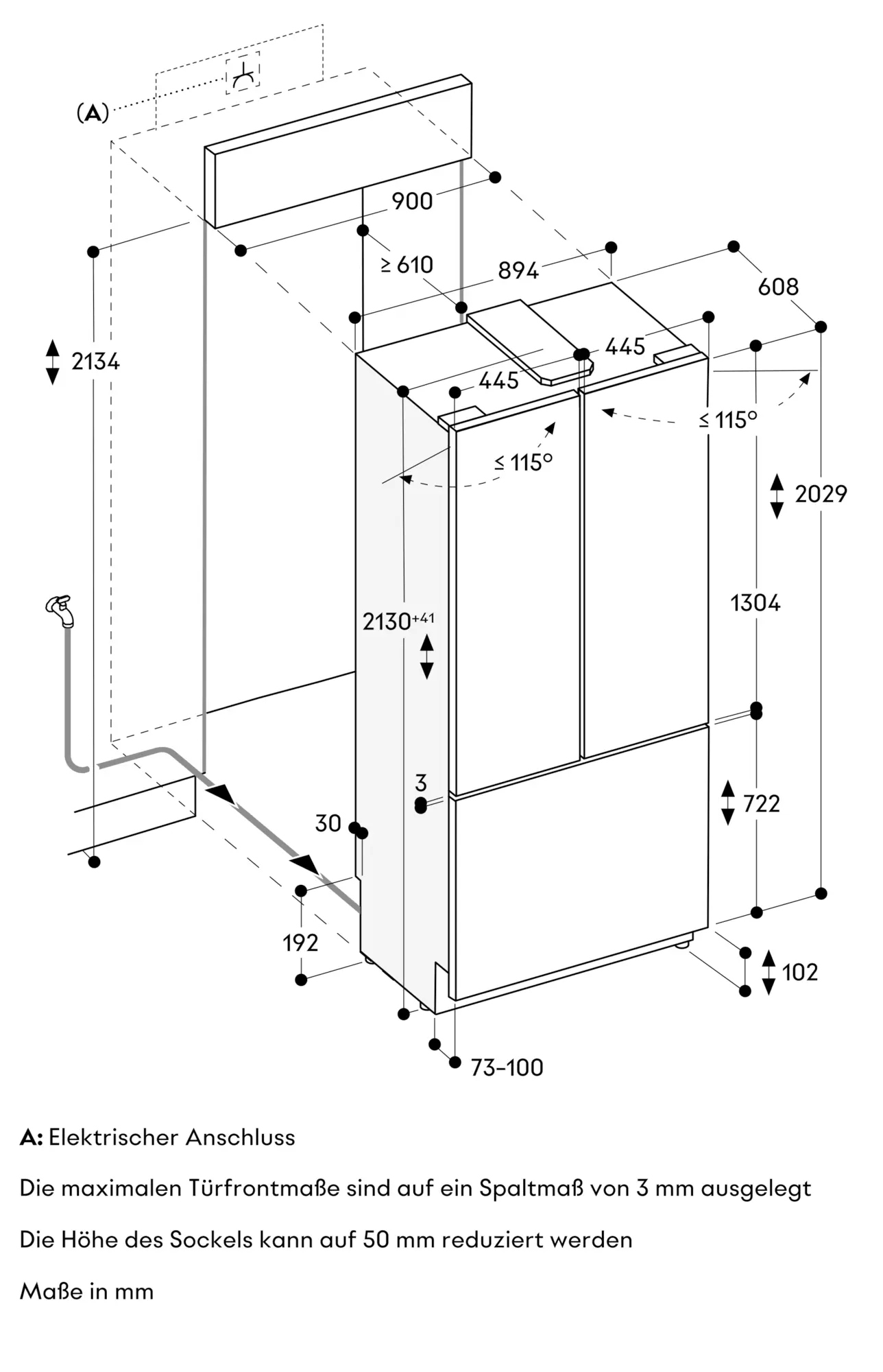 Gaggenau Vario Expressive Series Refrigerator-Freezer Combination