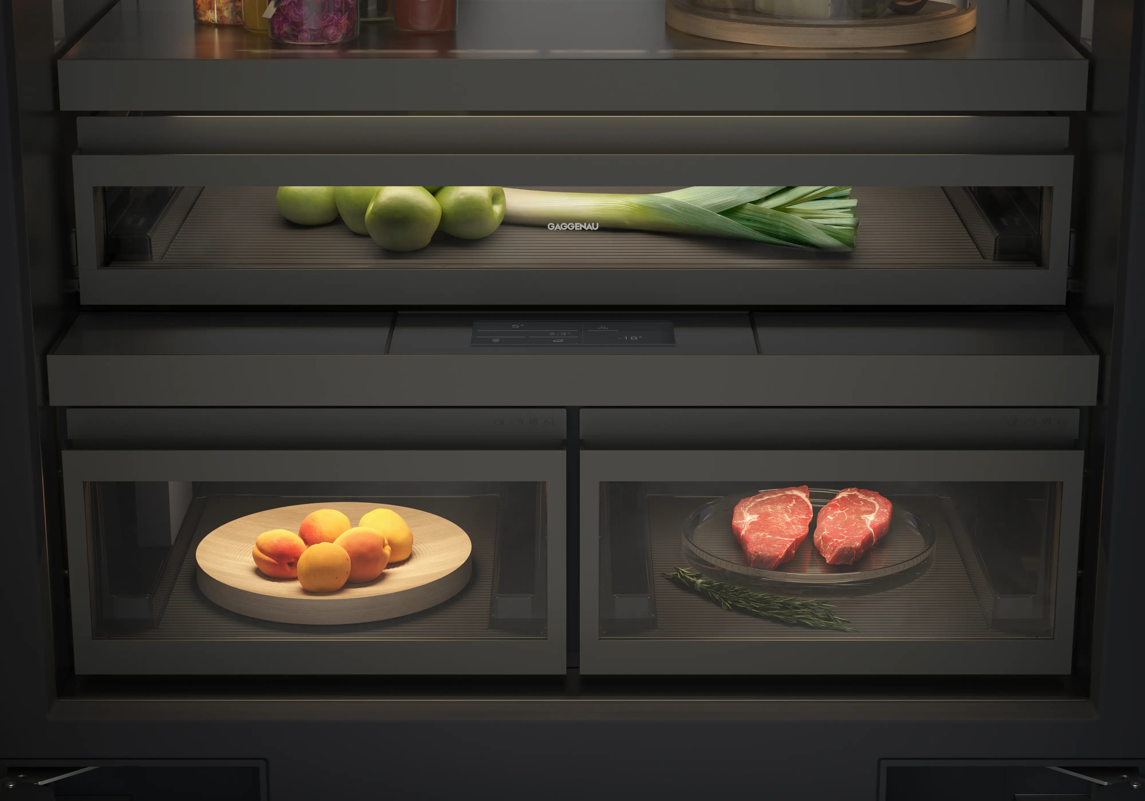 Gaggenau Vario Expressive Series Refrigerator-Freezer Combination