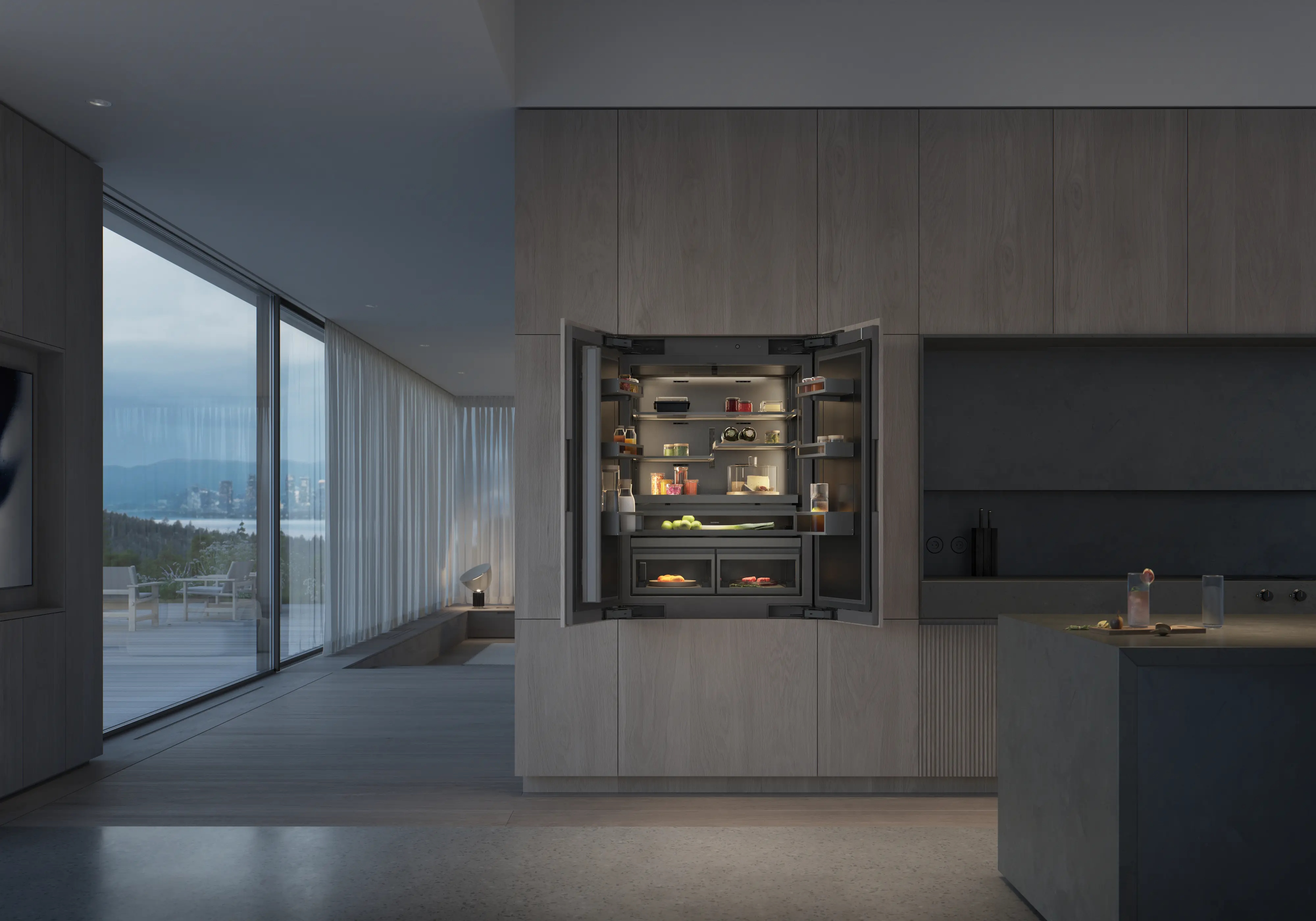 Gaggenau Vario Expressive Series Refrigerator-Freezer Combination