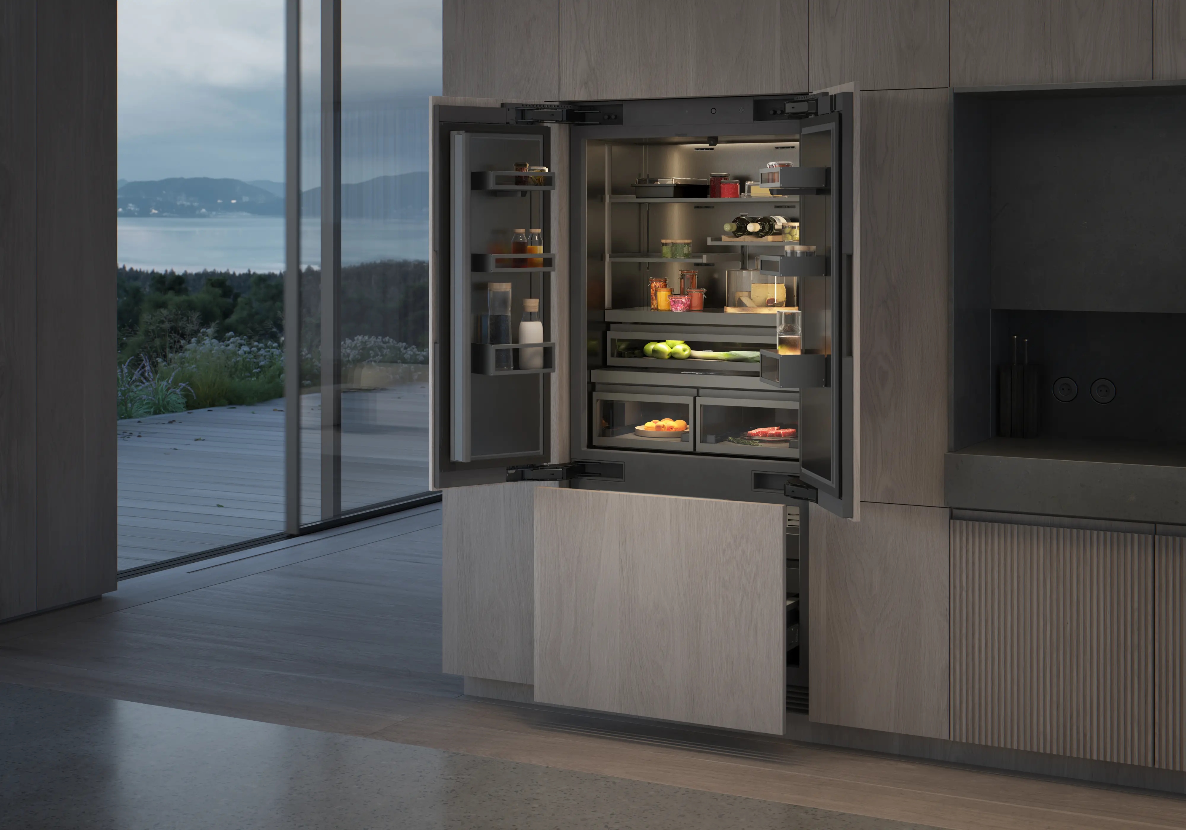 Gaggenau Vario Expressive Series Refrigerator-Freezer Combination