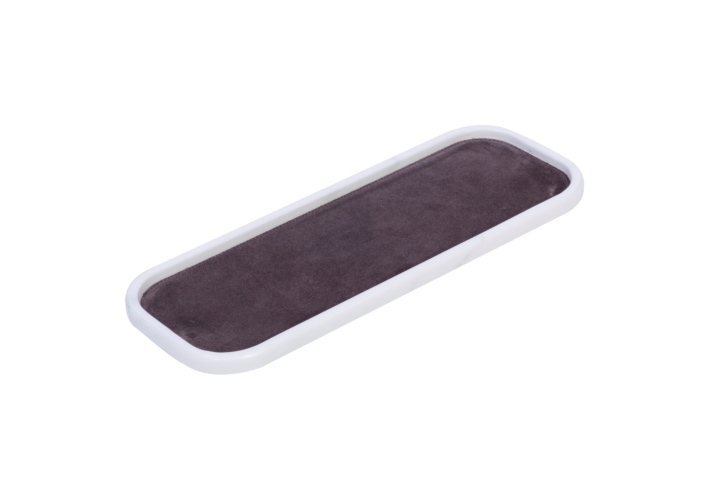 Polo Marble Stackable Valet Trays Long Rectangular Large