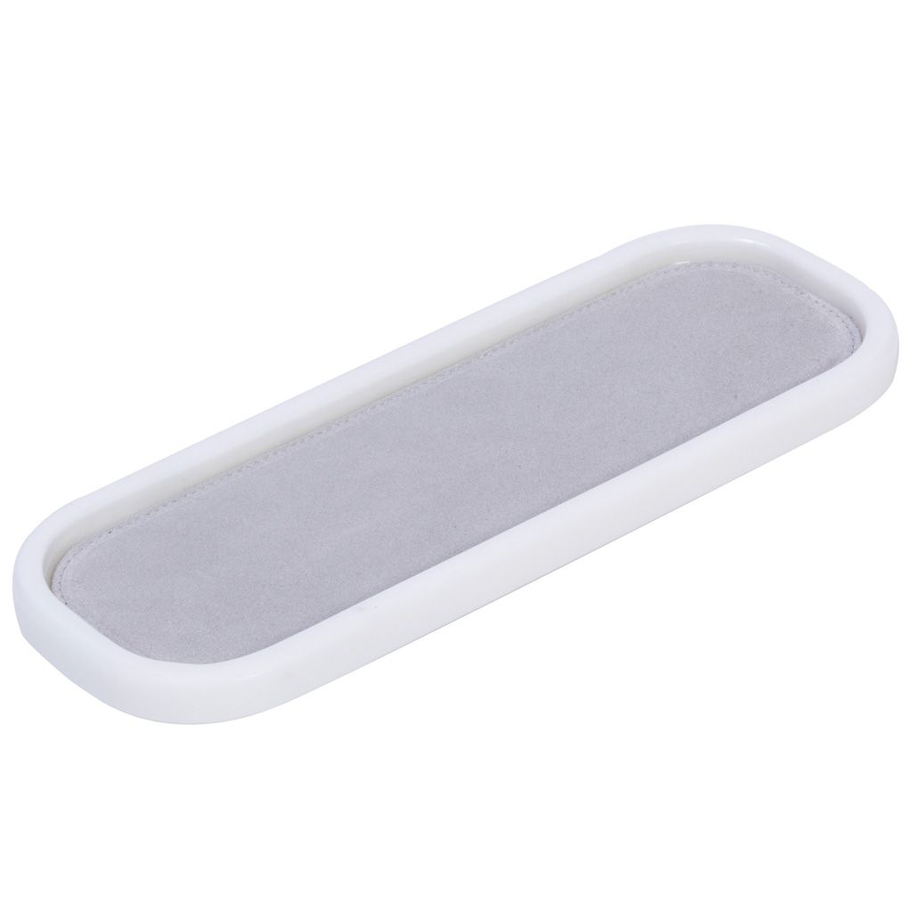 Polo Marble Stackable Valet Trays Long Rectangular Small